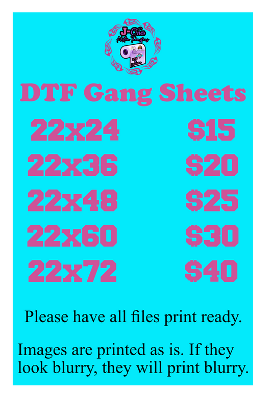 Build a Gang Sheet