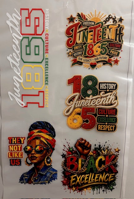 Juneteenth Premade Gang Sheet